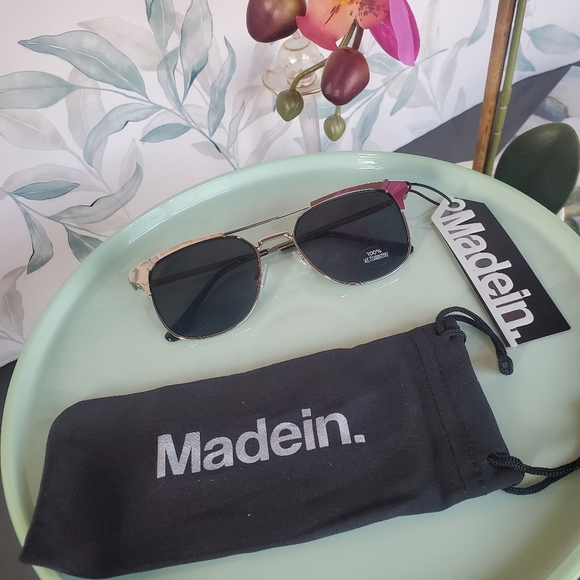 MADEIN | Classic Double Brow Sunglasses NWT - Picture 3 of 8